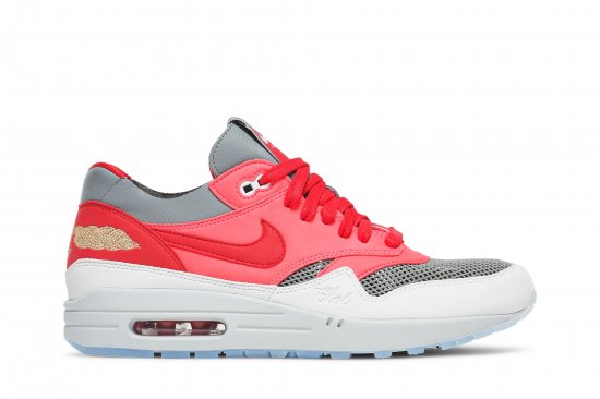 CLOT x Air Max 1 'Kiss Of Death - Solar Red' ᡼