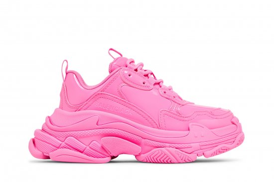 Balenciaga Wmns Triple S Sneaker 'Pink Patent' ᡼