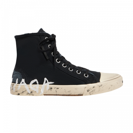 Balenciaga Paris High 'Graffiti - Black' ᡼