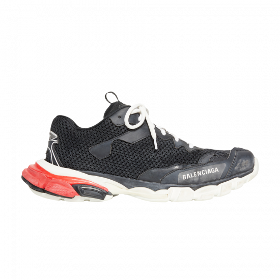 Balenciaga Track.3 Sneaker 'Worn-Out - Black Red' ᡼