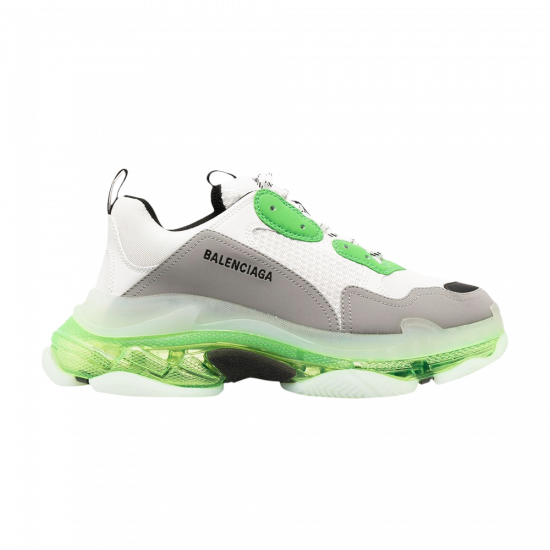 Balenciaga Triple S Sneaker 'Clear Sole - White Green' ᡼