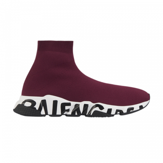 Balenciaga Wmns Speed Trainer 'Midsole Graffiti - Purple' ᡼