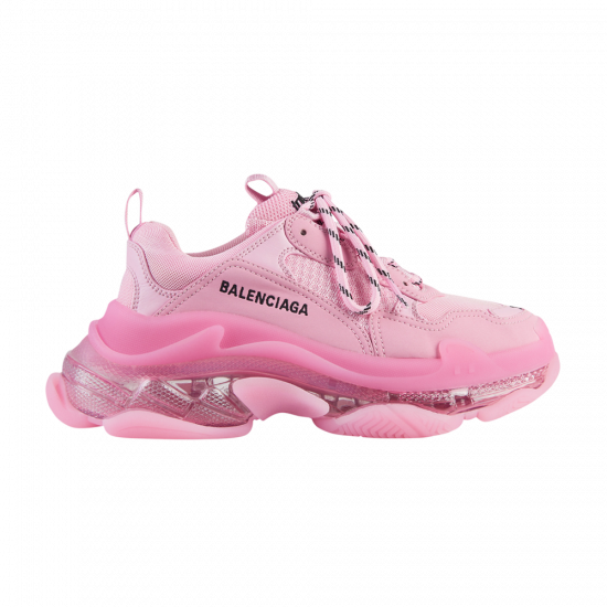 Balenciaga Wmns Triple S 'Clear Sole - Pink' ᡼