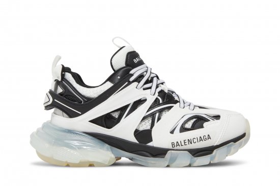 Balenciaga Wmns Track Sneaker 'Clear Sole - White Black' ᡼