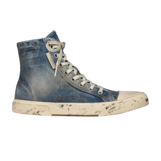 Balenciaga Paris High 'Destroyed - Denim'