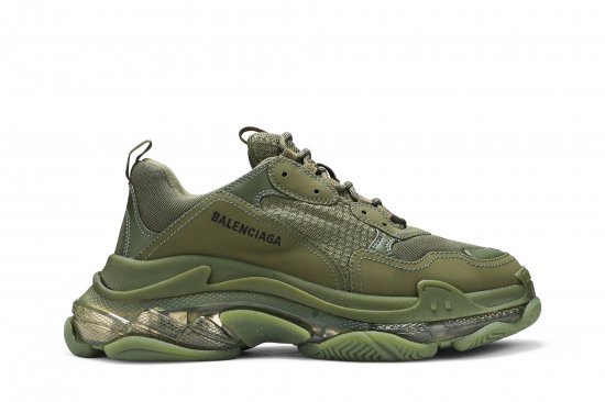 Balenciaga Triple S Sneaker 'Clear Sole - Green' ᡼