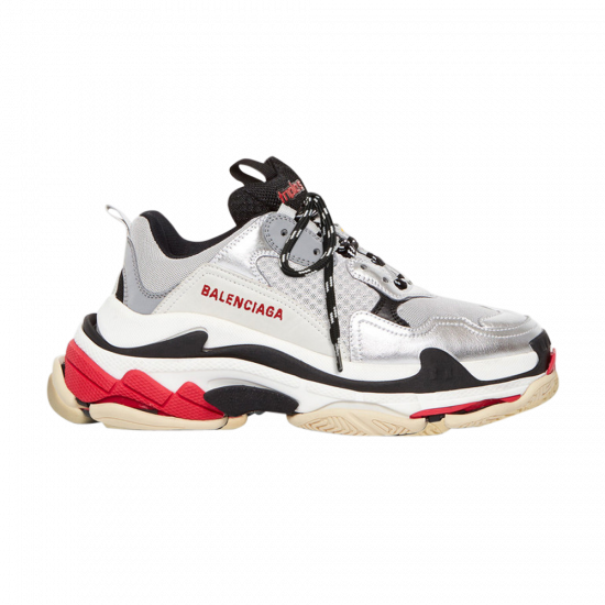 Balenciaga Triple S Sneaker 'Red Silver White' 2019 ᡼