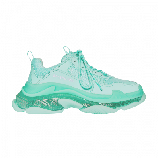 Balenciaga Wmns Triple S Sneaker 'Clear Sole - Mint' ᡼