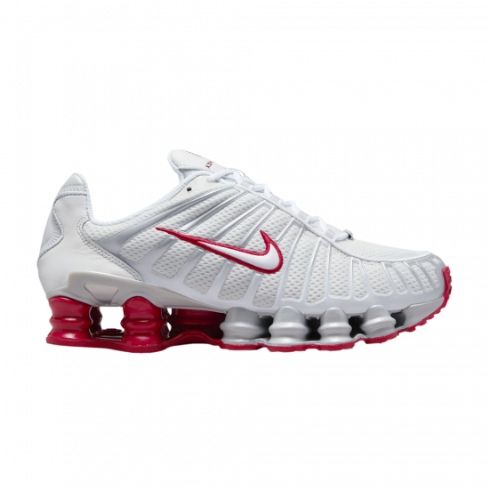 Wmns Shox TL 'Platinum Tint Gym Red' ᡼