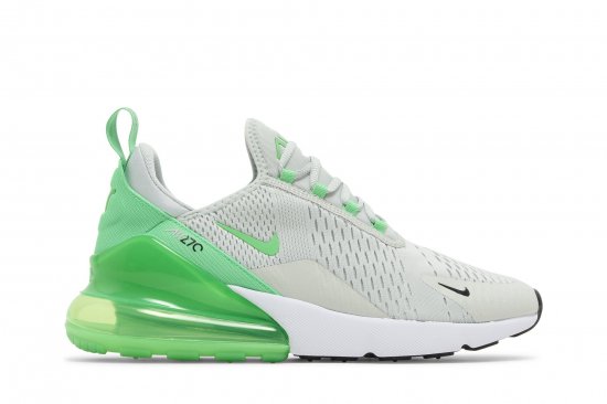 Air Max 270 'Light Silver Green Shock' ᡼