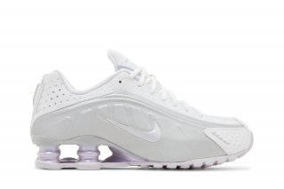 Wmns Shox R4 'Platinum Barely Grape'