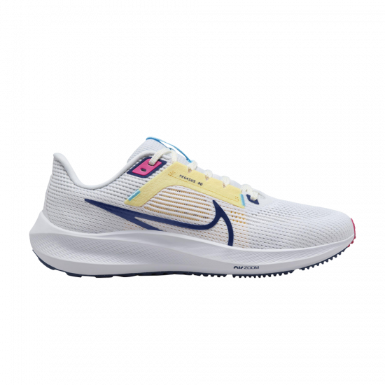 Wmns Air Zoom Pegasus 40 'White Deep Royal Pink' ᡼