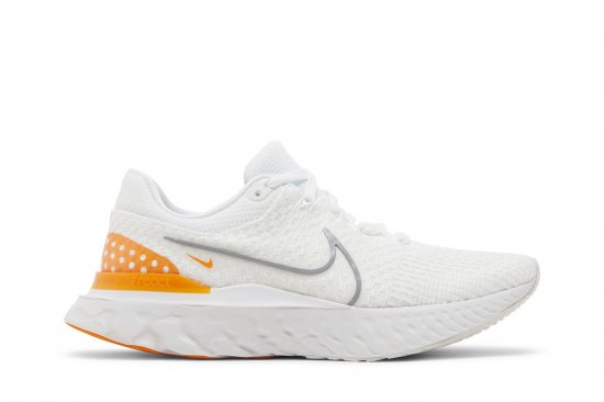 React Infinity Run Flyknit 3 'White Kumquat' ᡼