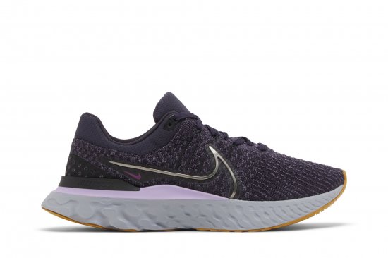 React Infinity Run Flyknit 3 'Cave Purple Cool Grey' ᡼