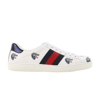 Gucci Ace Leather 'Wolf'