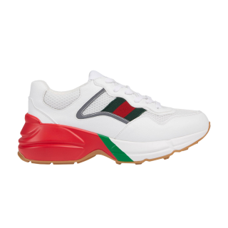 Gucci Wmns Rhyton 'White Red Green Reflective' ͥ