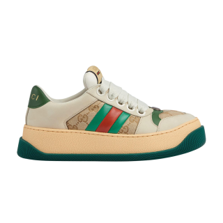 Gucci Wmns Screener 'GG Motif - Beige Green' ͥ