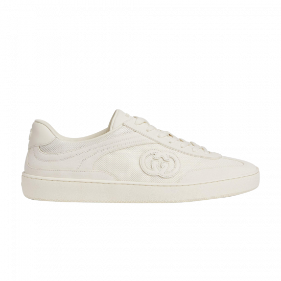 Gucci G74 'Interlocking G - White Suede' ᡼