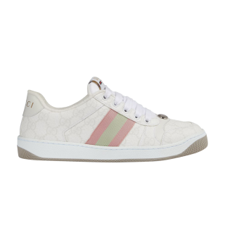 Gucci Wmns Screener Sneaker 'GG Monogram - White Pink' ͥ