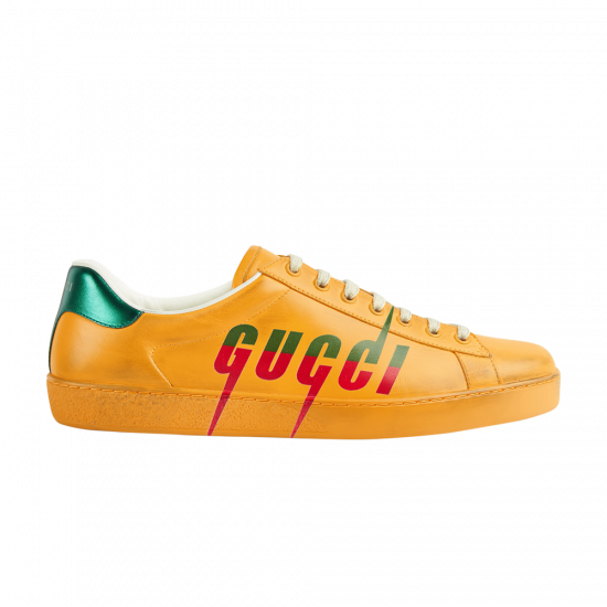 Gucci Ace 'Gucci Blade - Distressed Yellow' ᡼