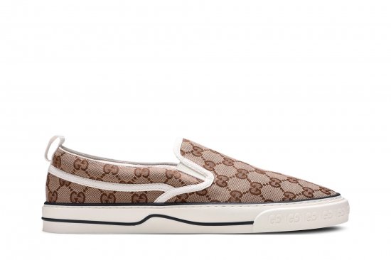 Gucci Tennis 1977 Slip-On 'Beige Ebony' ᡼