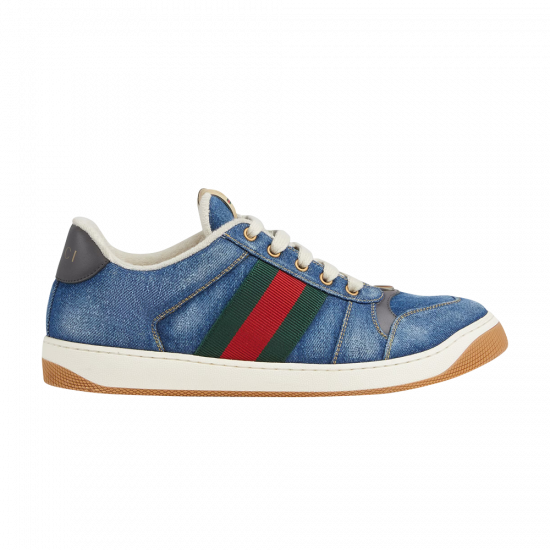 Gucci Screener Sneaker 'Blue Denim' ᡼