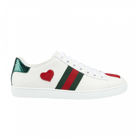 Gucci Wmns Ace Low 'Heart' ᡼