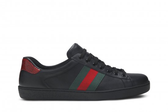 Gucci Ace Leather 'Black' ᡼