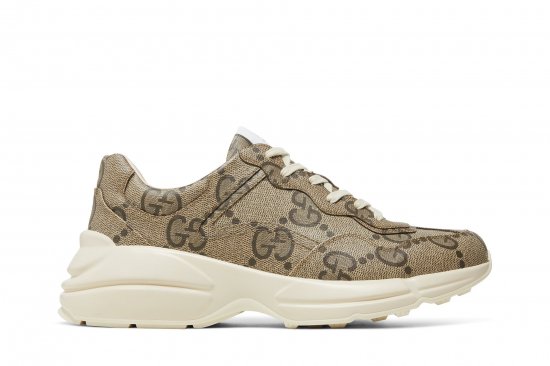 Gucci 100 Rhyton Sneaker 'Beige Monogram' ᡼