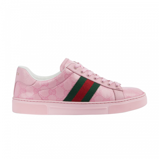 Gucci Wmns Ace 'GG Crystal Canvas - Pink' ᡼