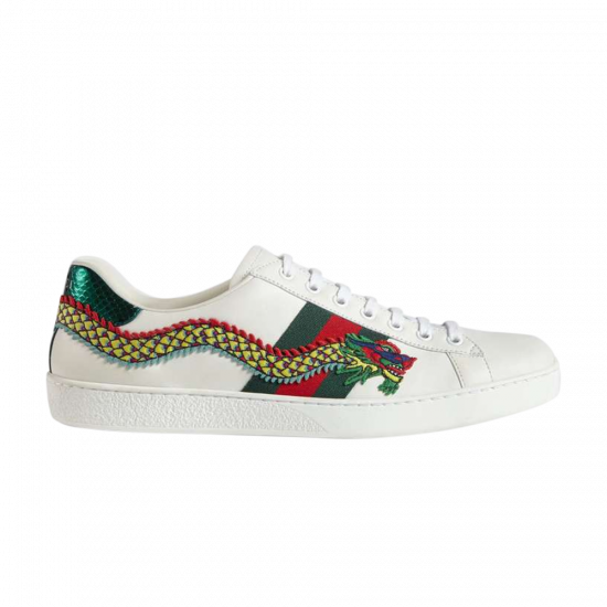 Gucci Ace Embroidered 'Dragon' ᡼