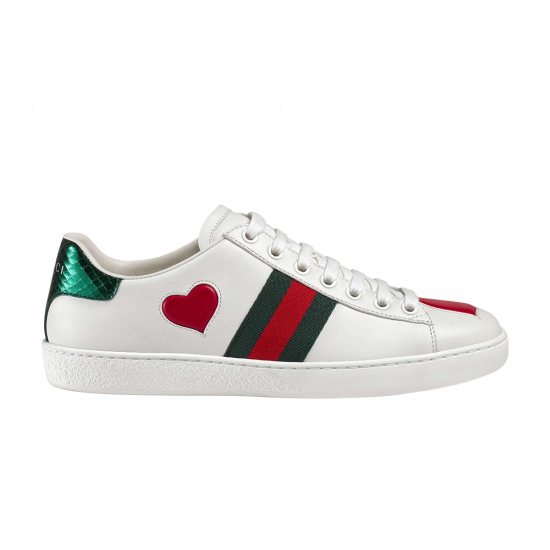 Gucci Wmns Ace Low 'Heart' ᡼