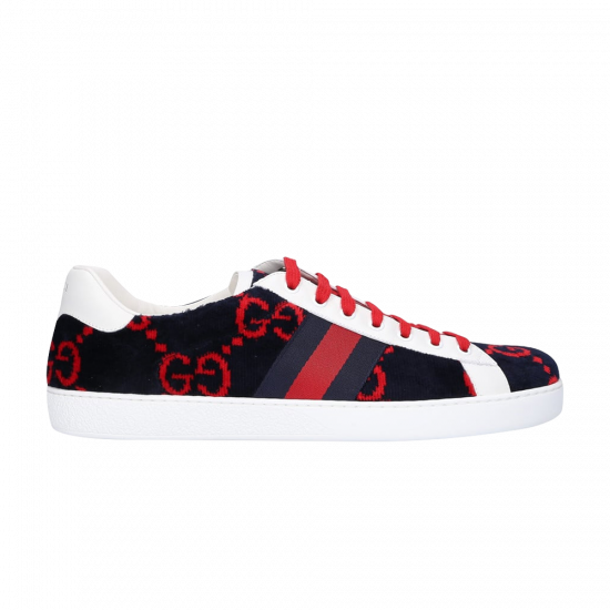 Gucci Ace GG Low 'Blue Red' ᡼