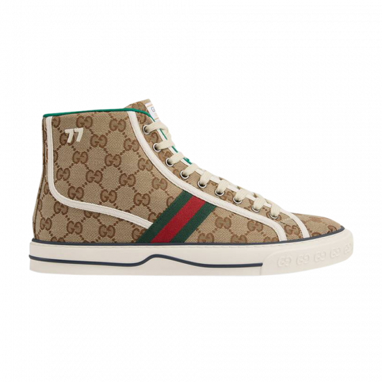 Gucci Tennis 1977 High 'Beige Ebony' ᡼