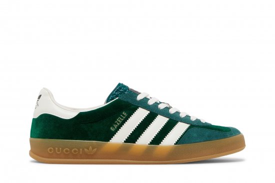 Adidas x Gucci Gazelle 'Green Suede' ᡼