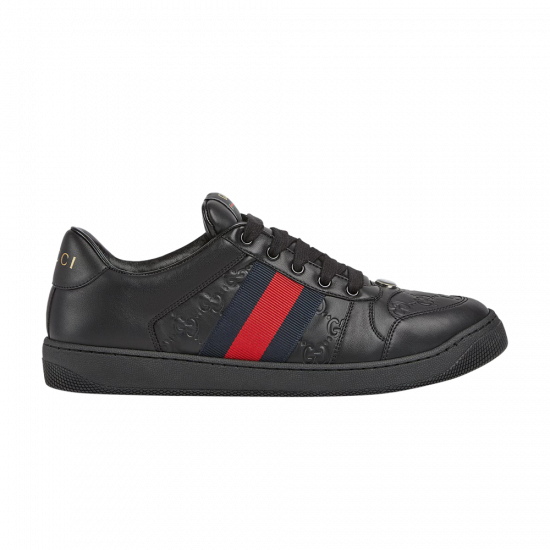 Gucci Screener Sneaker 'GG Embossed - Black' ᡼