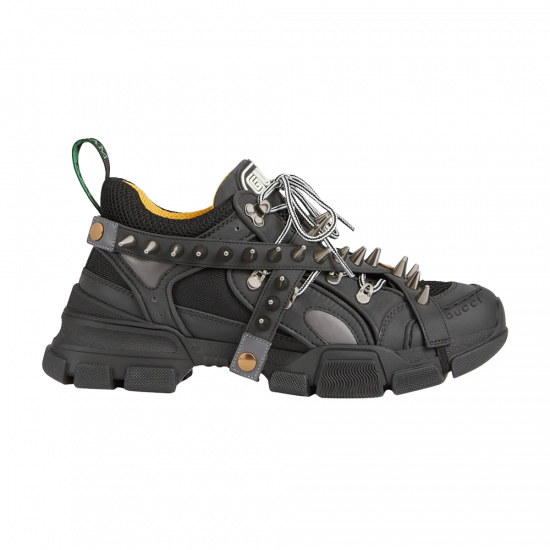 Gucci Flashtrek Removable Spikes 'Black' ᡼