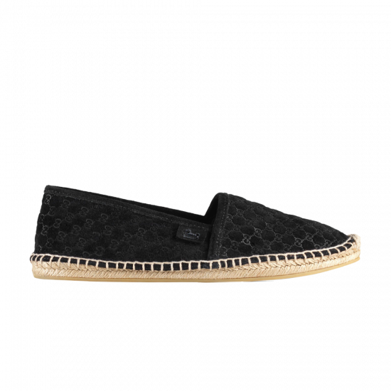 Gucci Wmns Espadrilles 'Micro GG - Black' ᡼