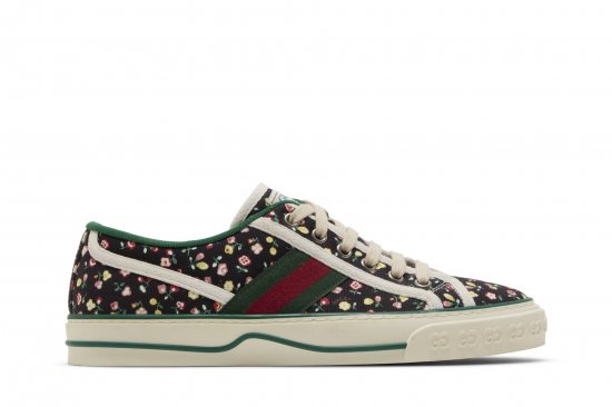 Liberty of London x Gucci Wmns Tennis 1977 'Floral - Black' ᡼