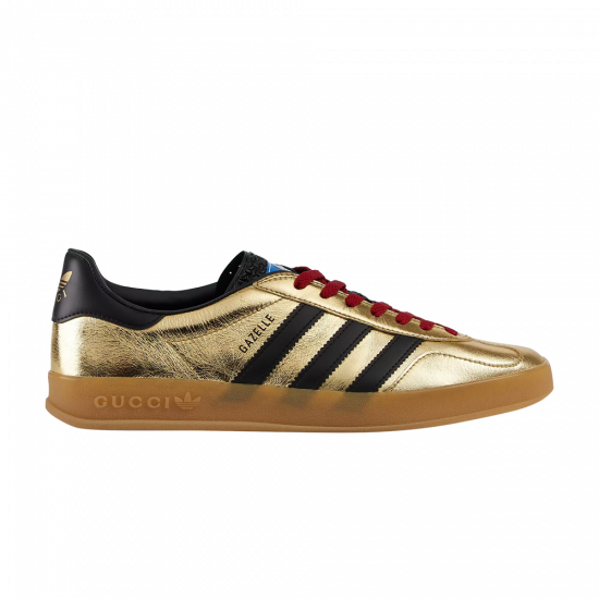 Adidas x Gucci Gazelle 'Metallic Gold' ᡼