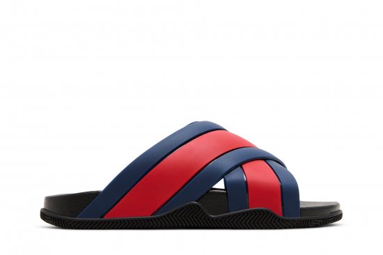 Gucci GG Slide Sandal 'Blue Red' ᡼