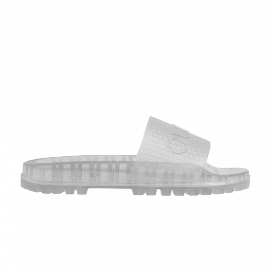 Adidas x Gucci Slide 'Transparent White' ᡼