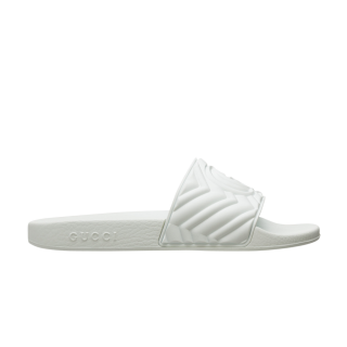 Gucci Quilted Slide 'White' ͥ