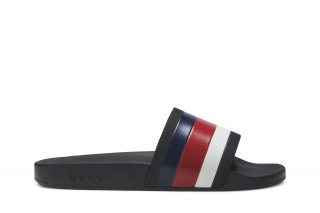 Gucci Pursuit '72 Slide 'Blue White Stripe'