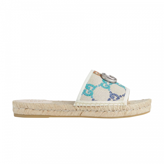 Gucci Wmns GG Espadrille Slide 'Multi' ᡼