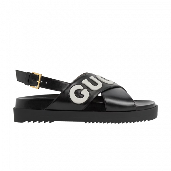 Gucci Wmns Sandal 'Black White' ᡼