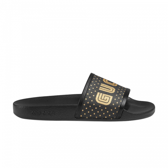 Gucci Wmns Guccy Slide 'Black Gold' ᡼