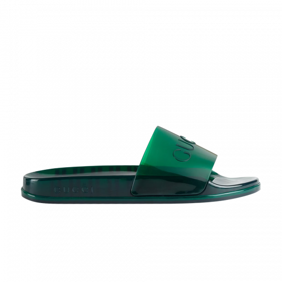 Gucci Slide Sandal 'Transparent Green' ᡼