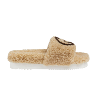 Gucci Wmns Slide 'Interlocking G Merino Wool - Light Brown' ͥ