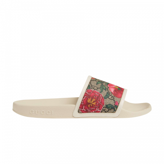 Gucci Wmns GG Slide 'Flora Print - Beige' ᡼